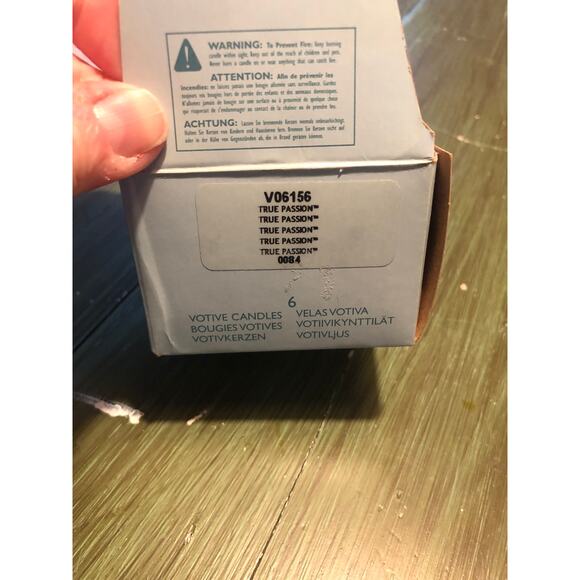 PartyLite Vintage NEW IN BOX True Passion Votives - 2 boxes of 6 - Picture 4 of 4